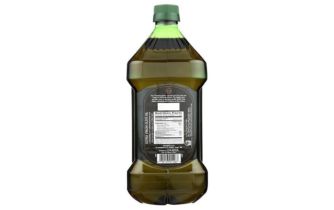 Colavita Extra Virgin Olive Oil Premium Italian   Bottle  2 litre